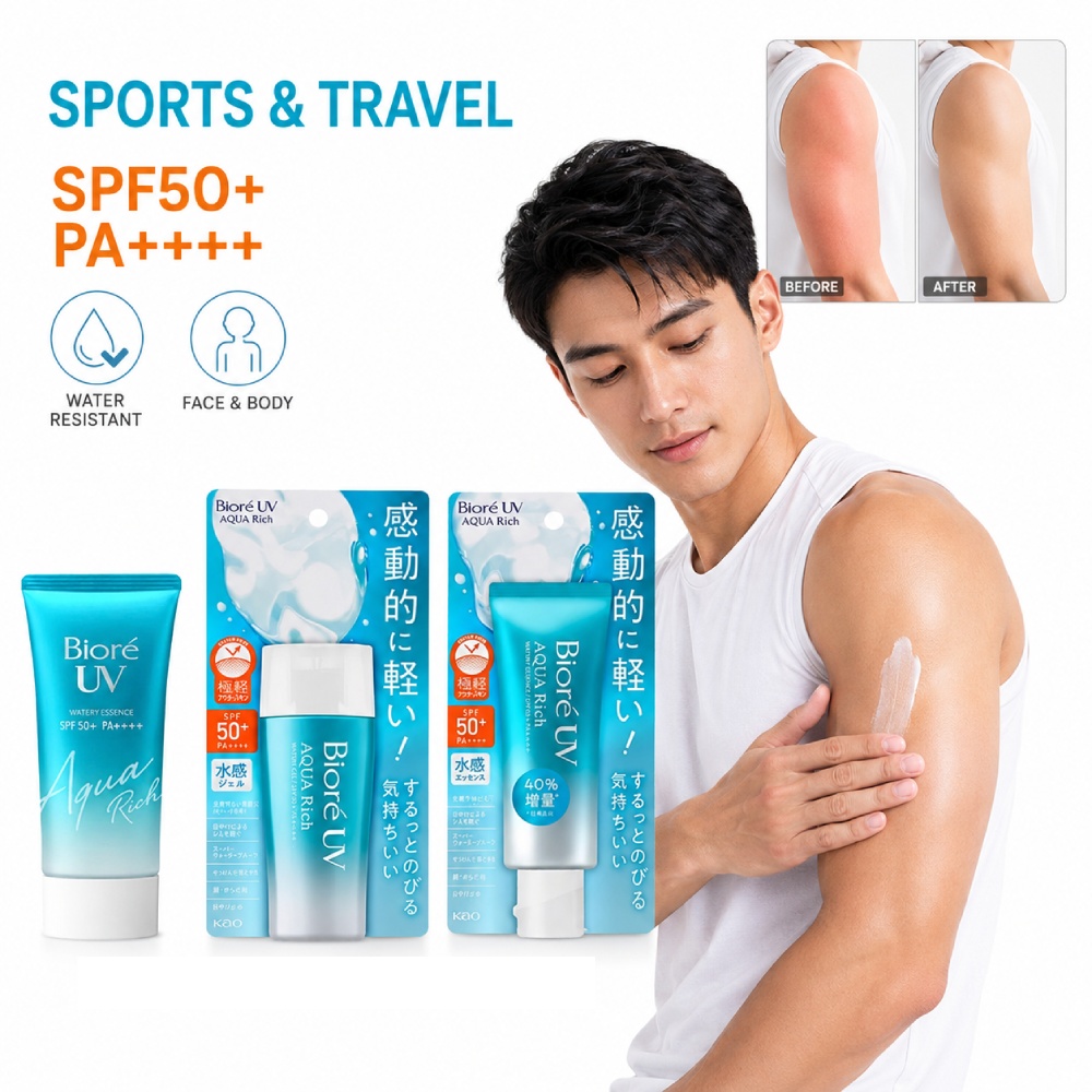 Spf 50 Waterproof Sunscreen - Birou 防水日焼け止めローション SPF50+ PA++++ さわやか UV