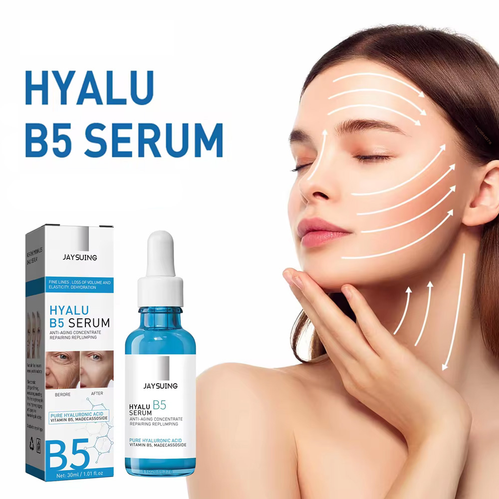 Hyaluronic Acid Facial Serum - Jaysuing-ヒアルロン酸フェイシャルセラム,しわ防止エッセンス,老化防止,フェイスリフト,引き締め,アイラインの減少,新品