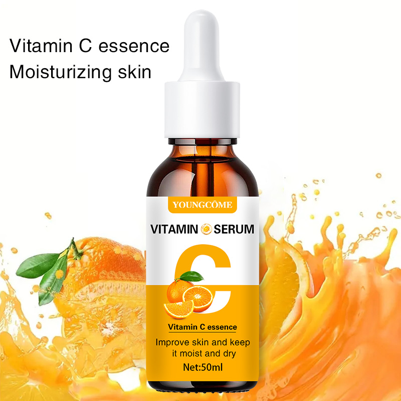 Hyaluronic Acid Facial Serum - ビタミン C フェイシャル エッセンスにはヒアルロン酸が含まれていますダーク スポット リムーバー保湿修復アンチエイジング