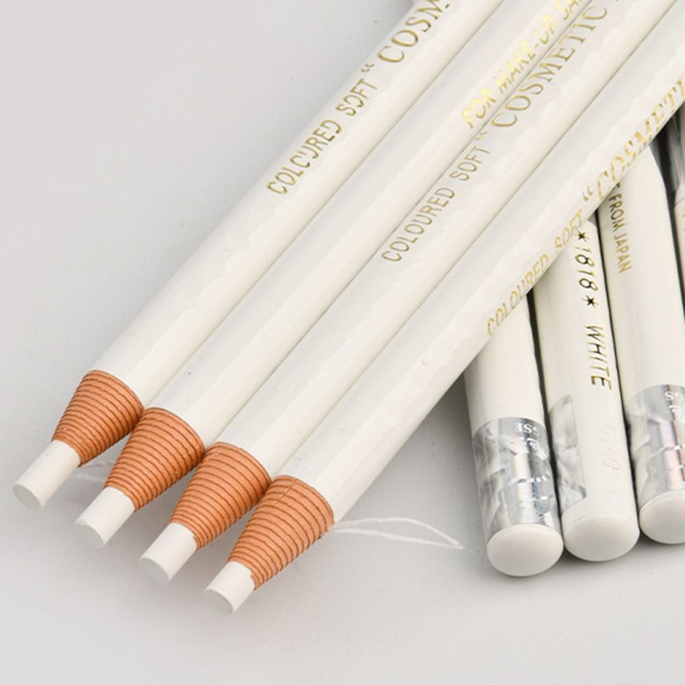 Waterproof Liquid Eyeliner Pen - 防水ホワイトアイブロウペンシル汗に強いマイクロブレーディング眉毛ポジショニングペンマーカーライン良い着色アイライナーペン