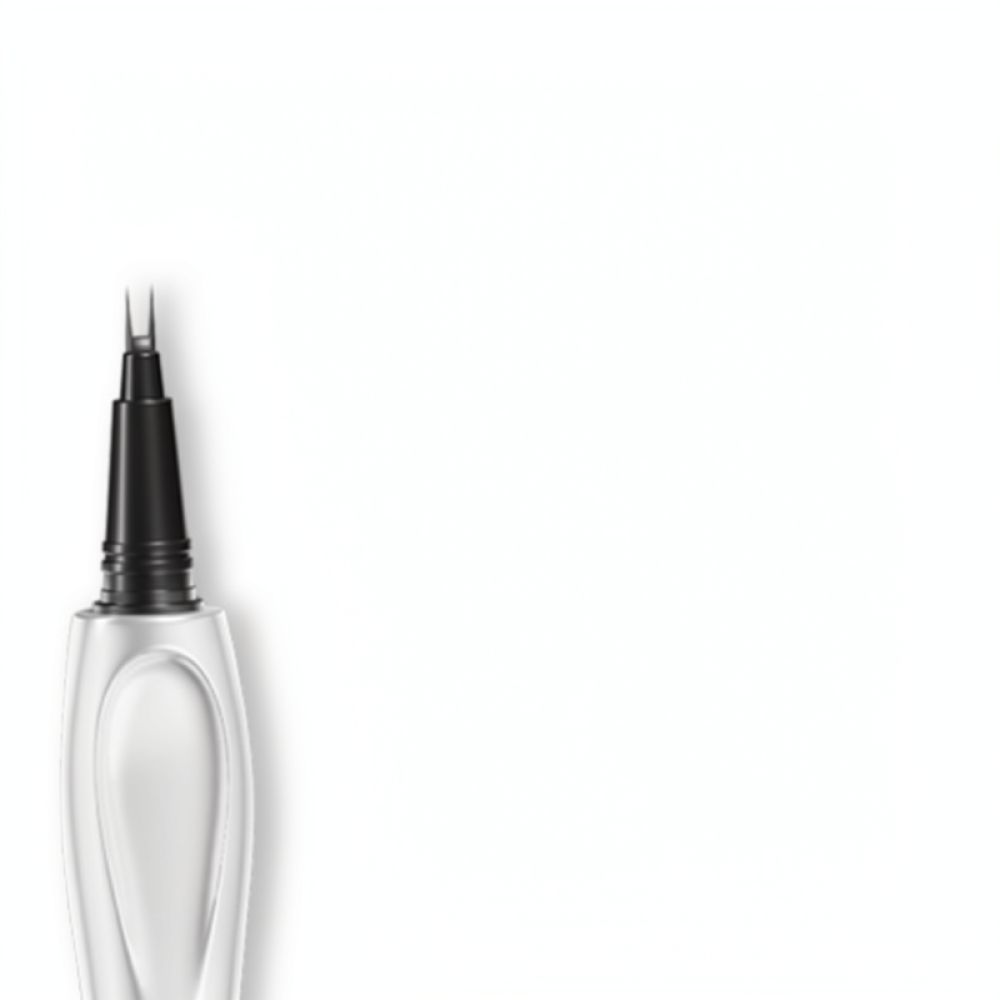 Waterproof Liquid Eyeliner Pen - For VIPABC アイブロウペンシル（ウォータープルーフ、リキッドタイプ）、ナチュラルで自然な印象の眉を演出、フォーク型チップ、メイクアップ用、精密なラインを描くためのツール。