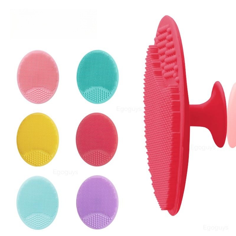1PC シリコーンクリーニングブラシゲル洗濯パッド角質除去に - Silicone Face Scrubber Electric のレビューと価格