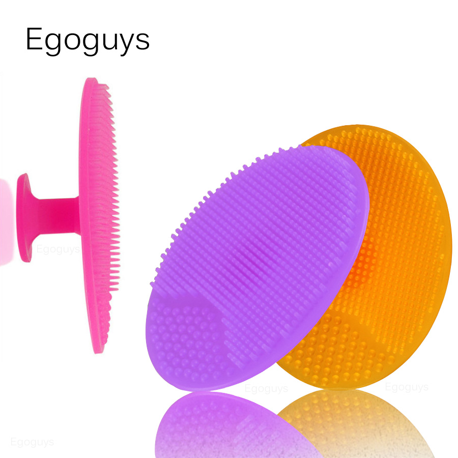 1PC シリコーンクリーニングブラシゲル洗濯パッド角質除去に - Silicone Face Scrubber Electric のレビューと価格