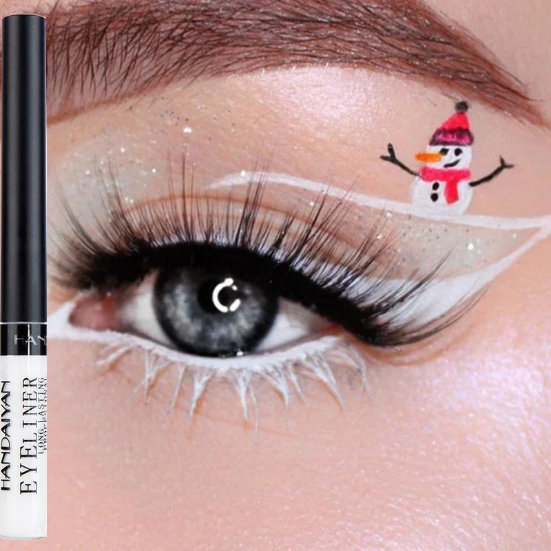 防水カラーリキッドアイライナーペンシル、長持ち、速乾性、まつ - Waterproof Liquid Eyeliner Pen のレビューと価格