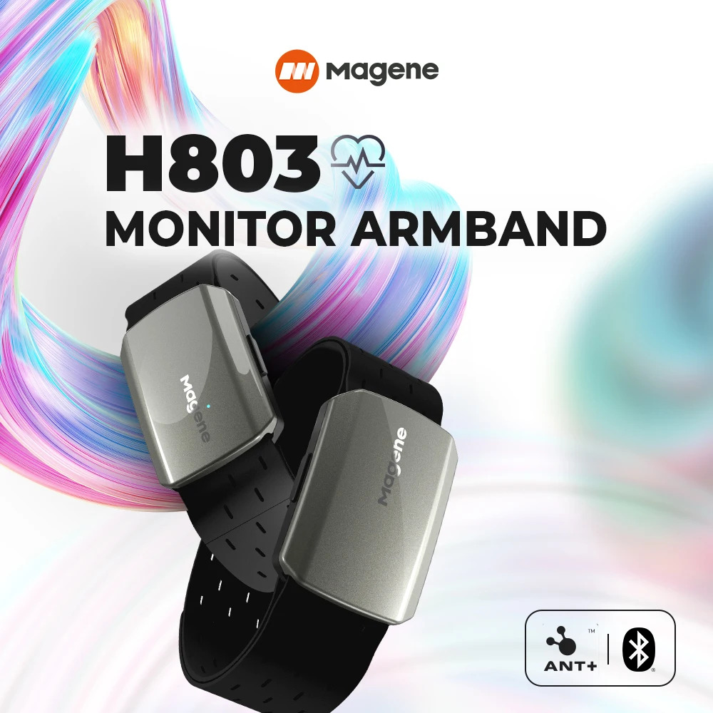 Magene H803 心拍数アームバンドモニター デュアル - Health Monitors のレビューと価格