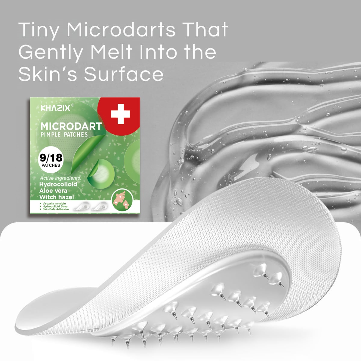 夜用マイクロダーツニキビパッチ - 睡眠中にニキビを解消。目 - Hydrocolloid Pimple Patch のレビューと価格