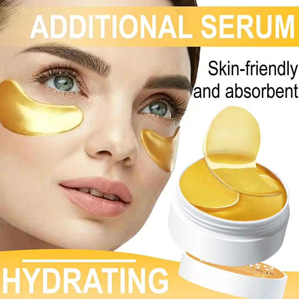 30 ペアアイパッチ保湿保湿クリスタルコラーゲンゲルアイマス - Collagen Under Eye Patches のレビューと価格