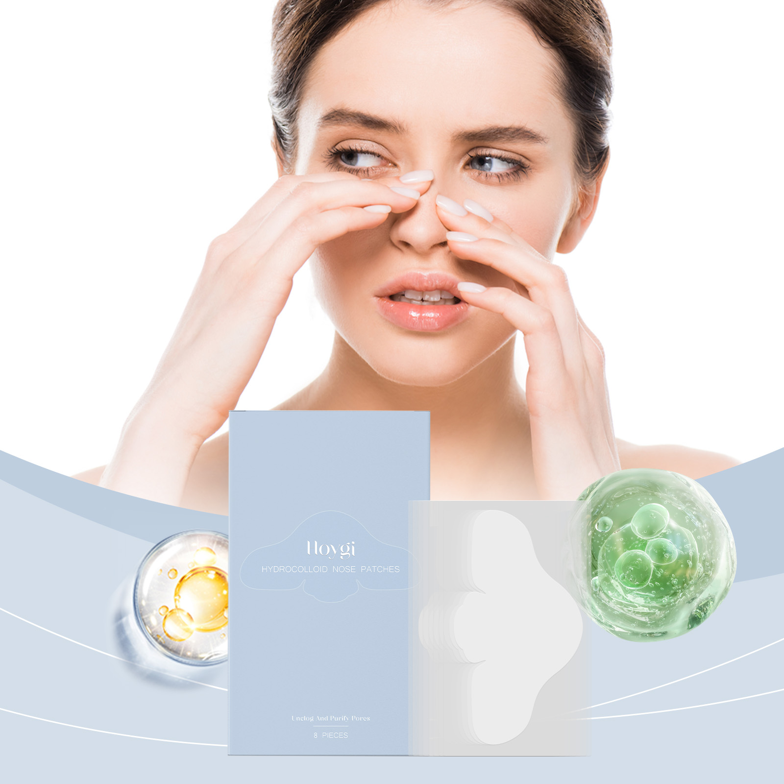 サリチル酸鼻毛穴ストリップオイルコントロールハイドロコロイド - Salicylic Acid Blackhead Remover のレビューと価格