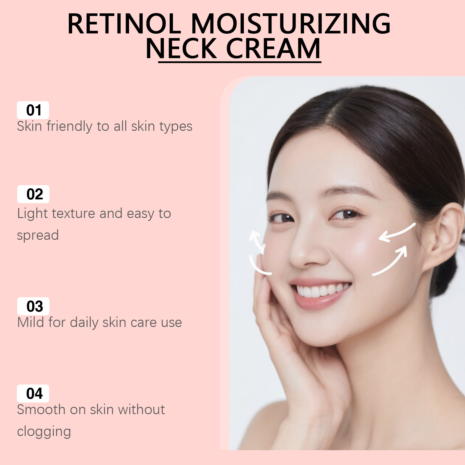 レチノール配合ネッククリーム　アンチエイジング　しわ対策　保 - Retinol Anti Wrinkle Cream のレビューと価格