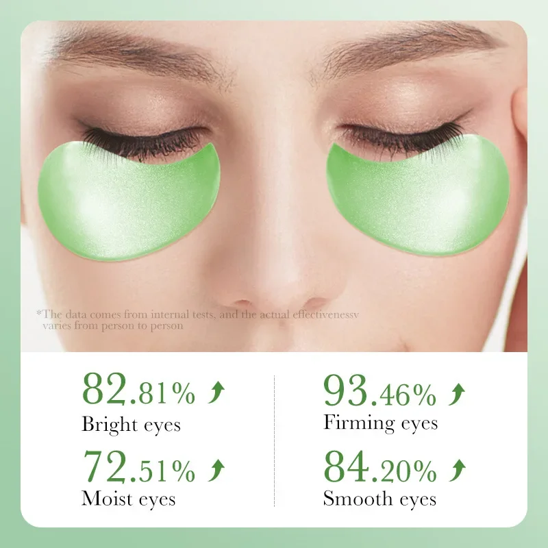 60 個アロエベラコラーゲンアイマスク抗くま目袋保湿引き締め - Collagen Under Eye Patches のレビューと価格