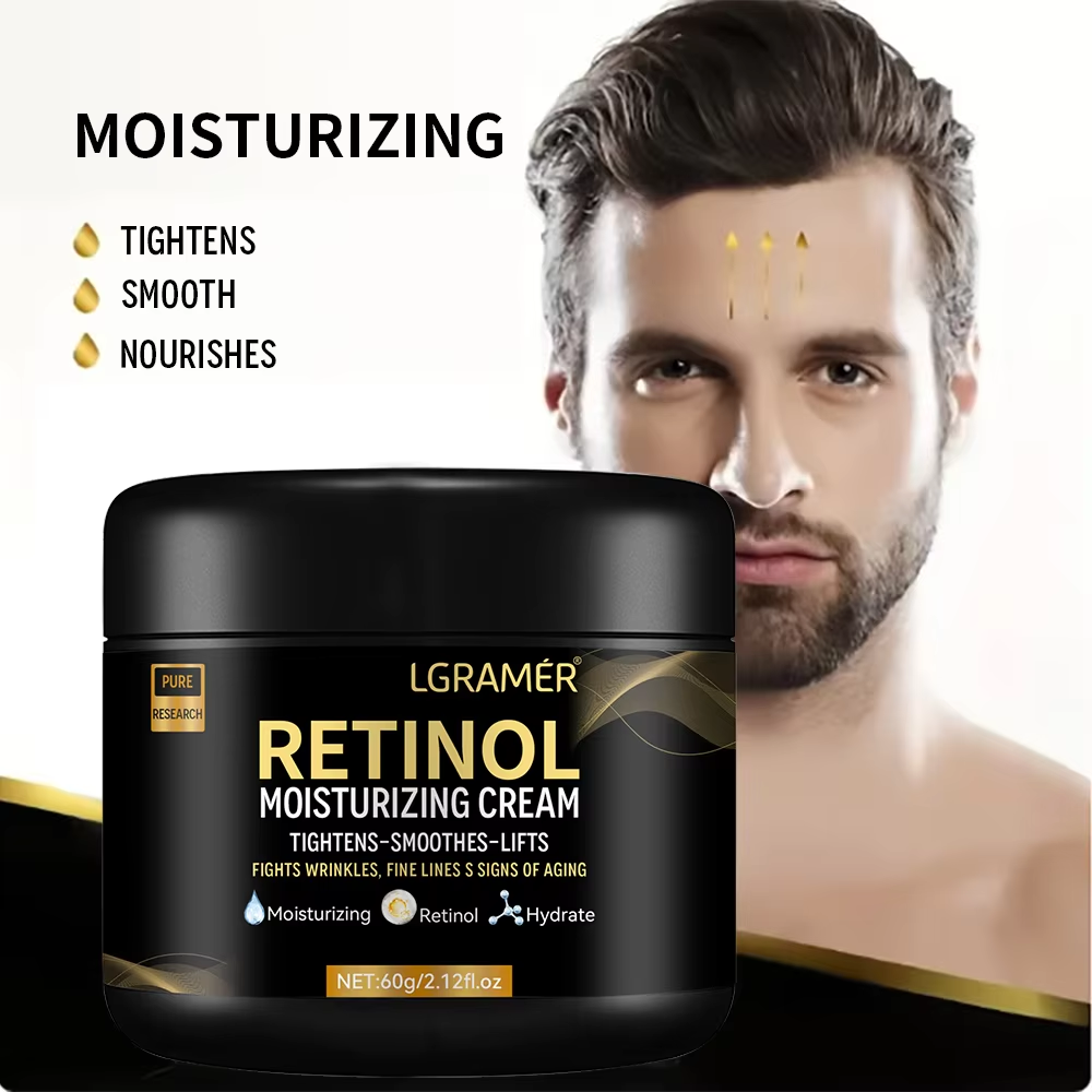 メンズレチノールフェイスモイスチャライザー保湿レチノールクリ - Retinol Anti Wrinkle Cream のレビューと価格