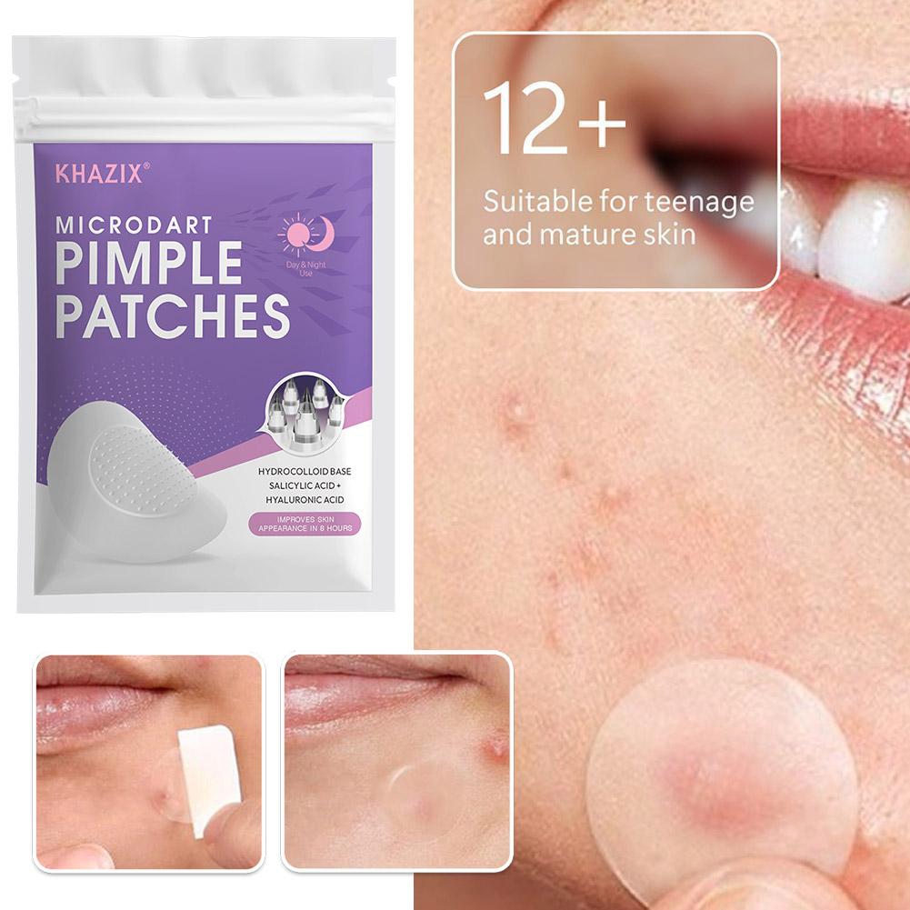 24個入り、透明で目立たないニキビパッチ。ハイドロコロイド素 - Hydrocolloid Pimple Patch のレビューと価格
