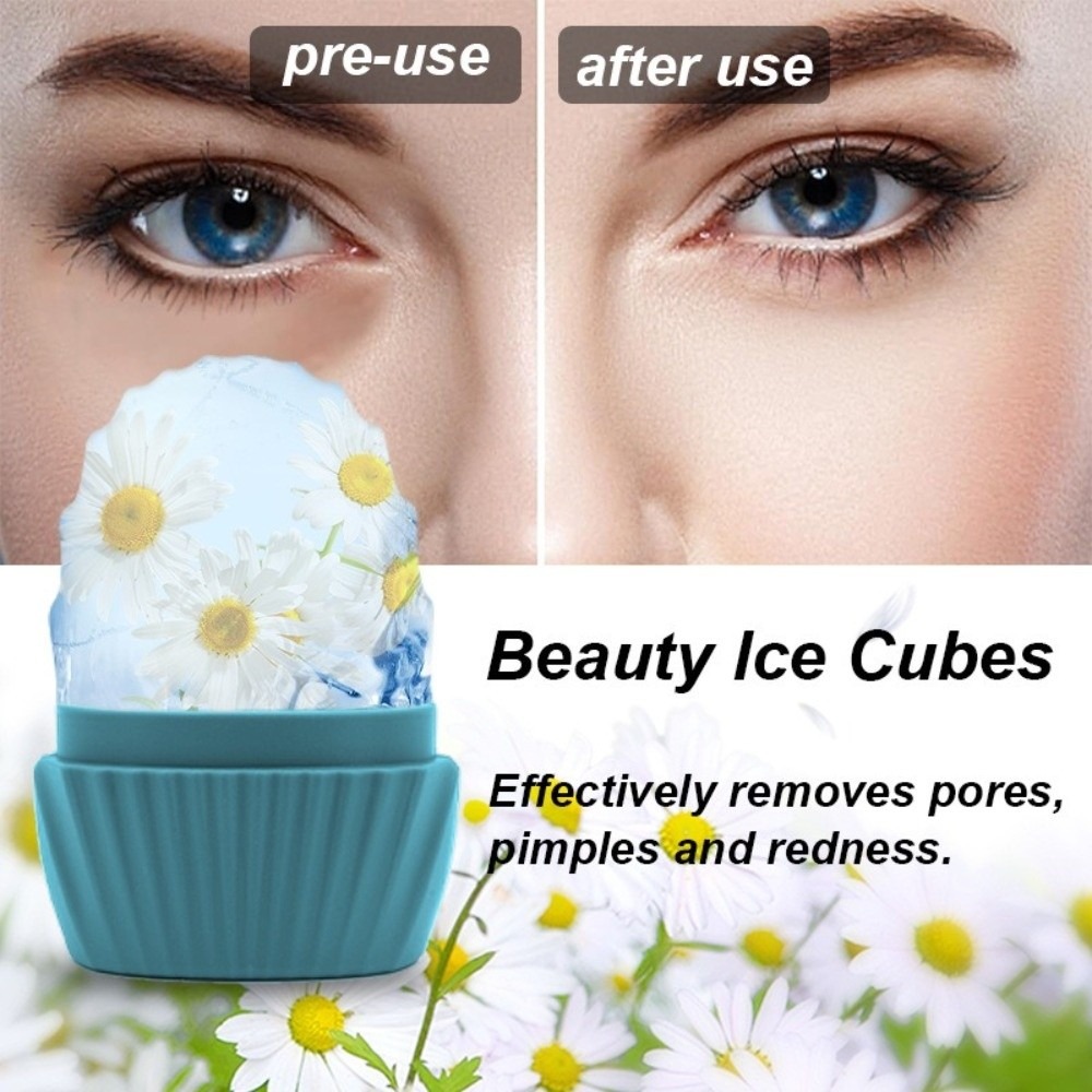 シリコン製アイスフェイスローラー 冷却 毛穴縮小 フェイシャ - Face Ice Roller Puffiness のレビューと価格