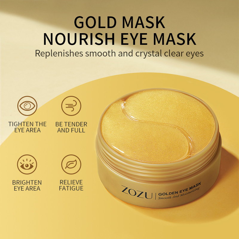 60 個ゴールデンコラーゲンアボカド保湿アイマスク保湿除去く - Collagen Under Eye Patches のレビューと価格