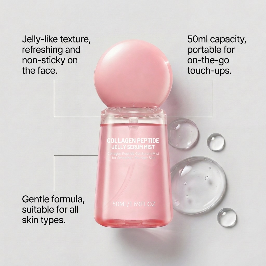 コラーゲンペプチドジェリーセラムミスト ハイドレーティングフ - Hyaluronic Acid Facial Serum のレビューと価格