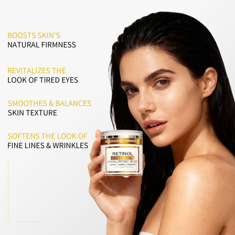 レチノール配合コラーゲンペプチド入りフェイスクリーム - ア - Retinol Anti Wrinkle Cream のレビューと価格
