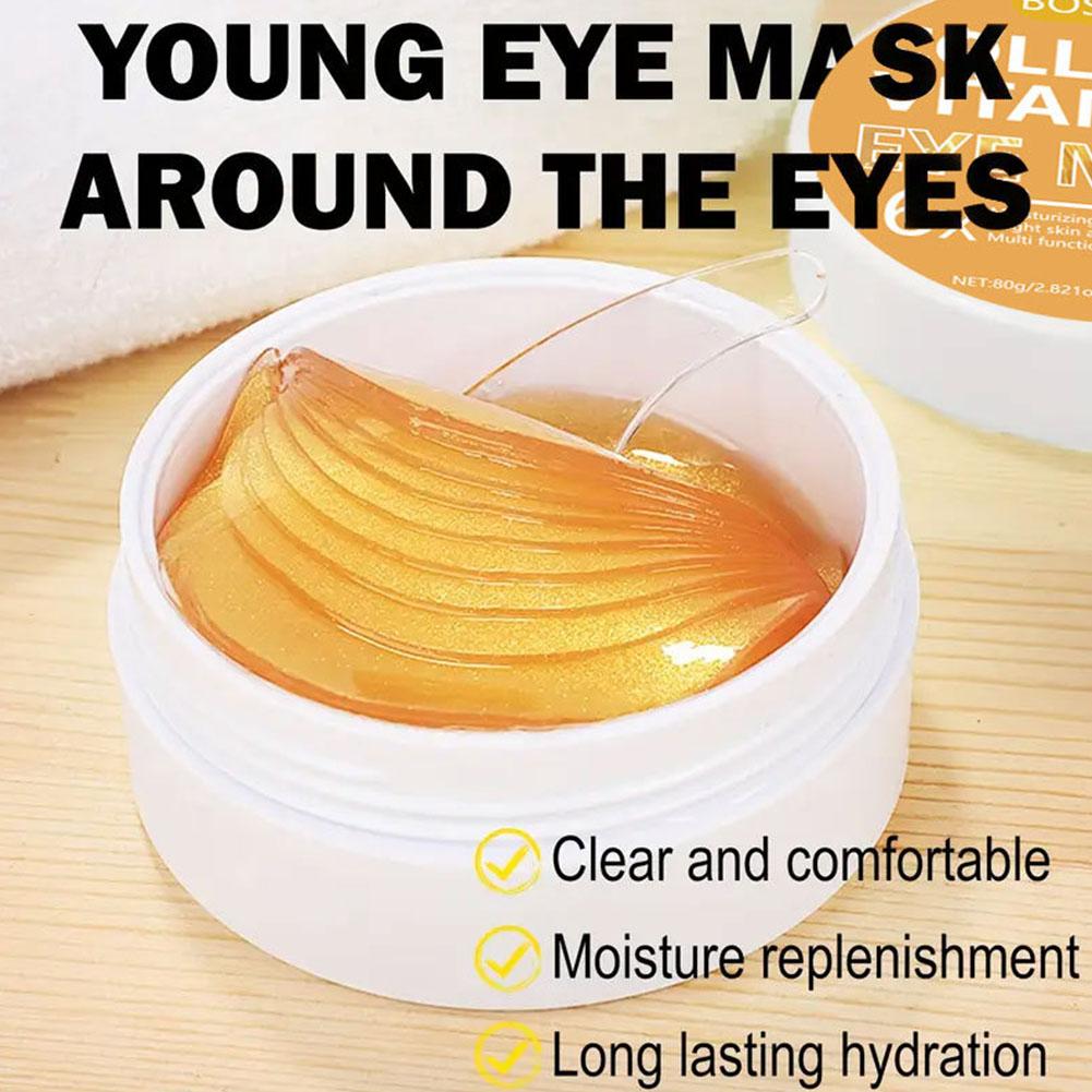 コラーゲンビタミンアイマスク 60枚入り（追加美容液付き）- - Collagen Under Eye Patches のレビューと価格