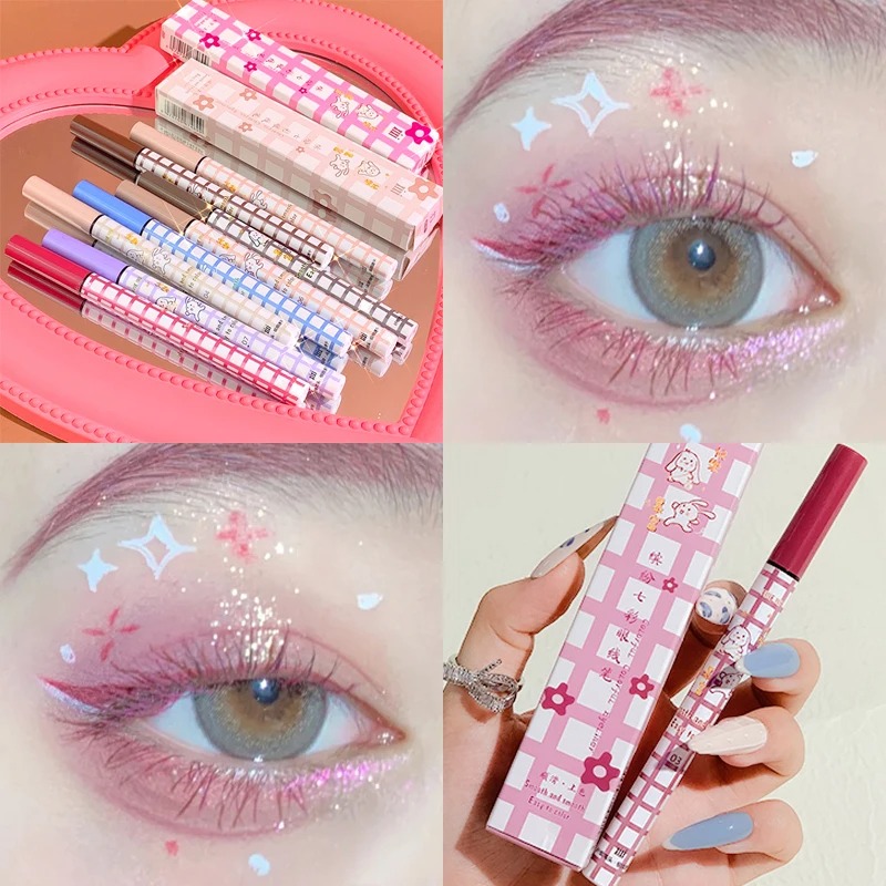 カラフルな液体アイライナーペンシルマット防水ブルーミングしな - Waterproof Liquid Eyeliner Pen のレビューと価格