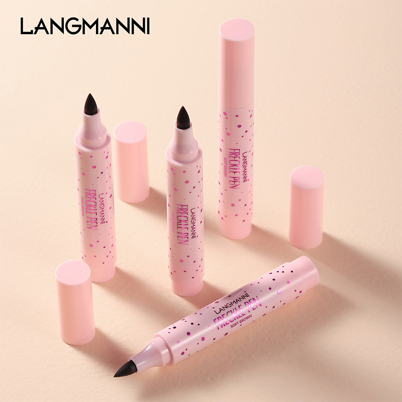 ラングマニー 2色 防水・防汗 イージーカラーそばかすペン  - Waterproof Liquid Eyeliner Pen のレビューと価格