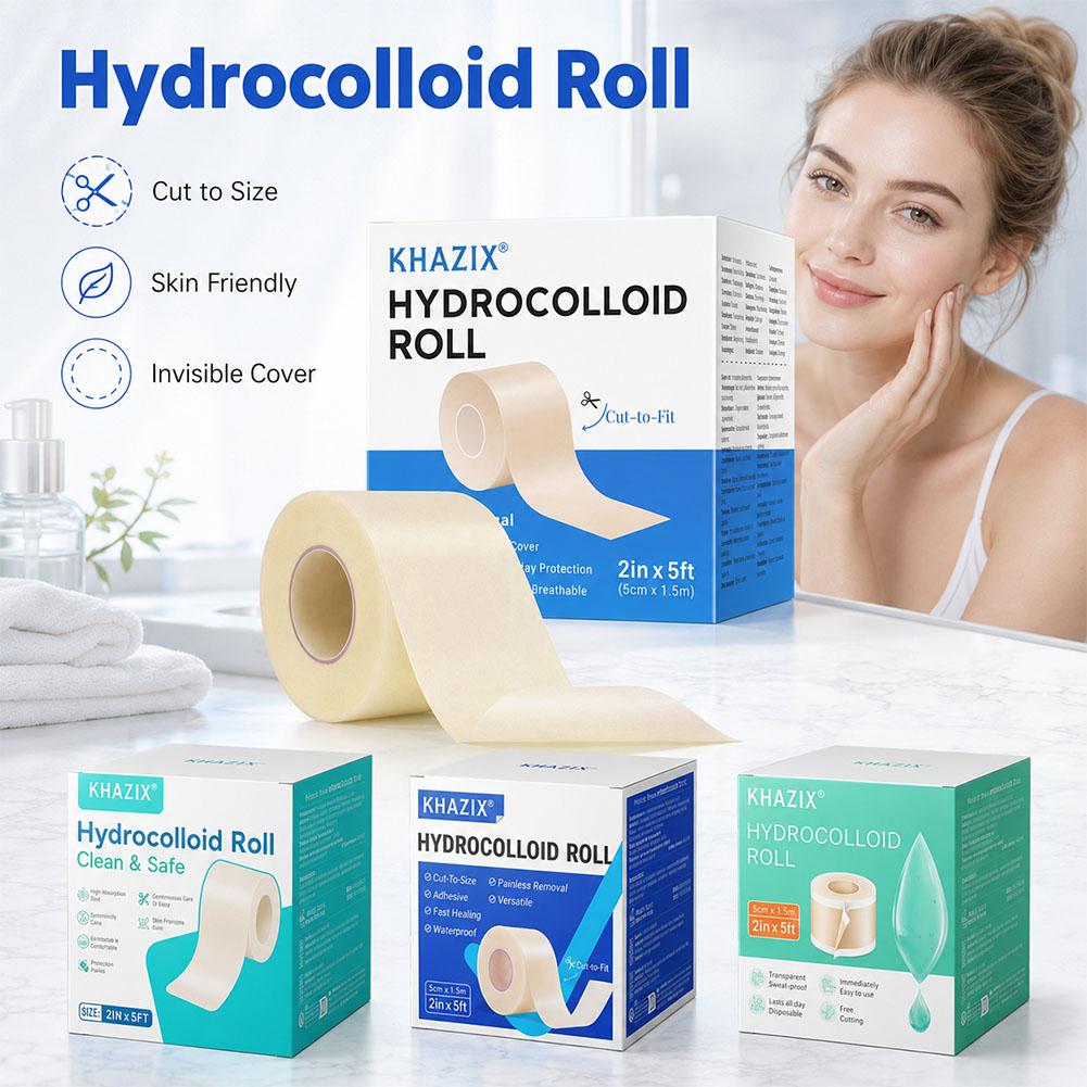 1ロール ハイドロコロイドニキビパッチロール DIY カット - Hydrocolloid Pimple Patch のレビューと価格