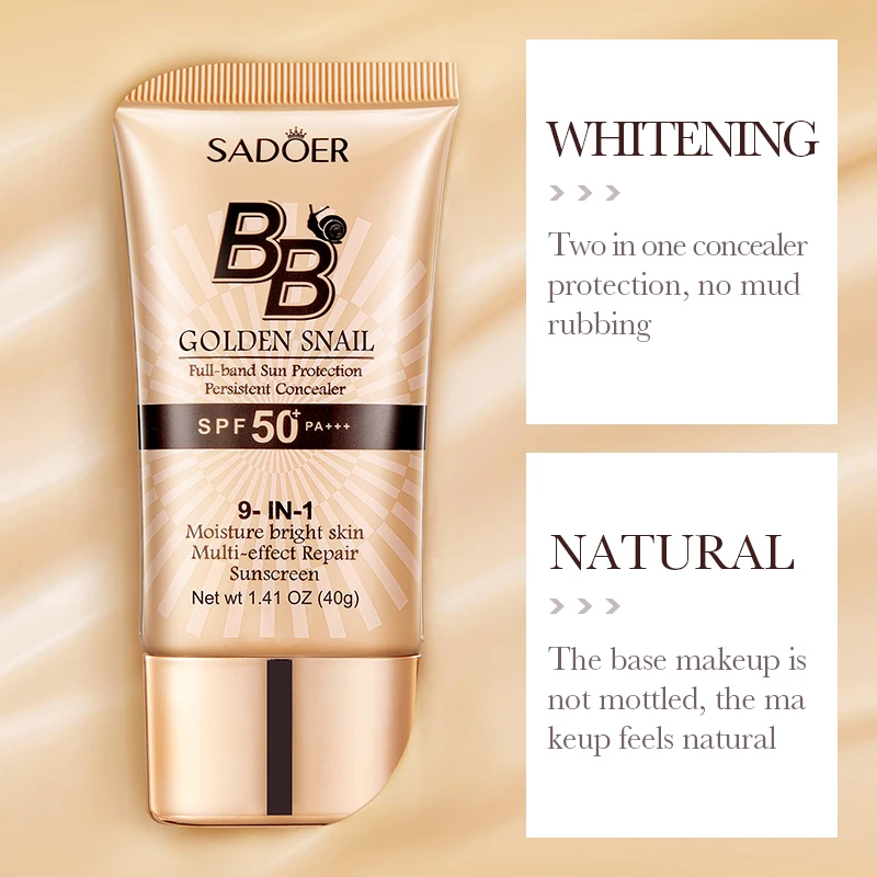 SPF50 日焼け止め BB クリーム フェイス メイクアッ - Spf 50 Waterproof Sunscreen のレビューと価格