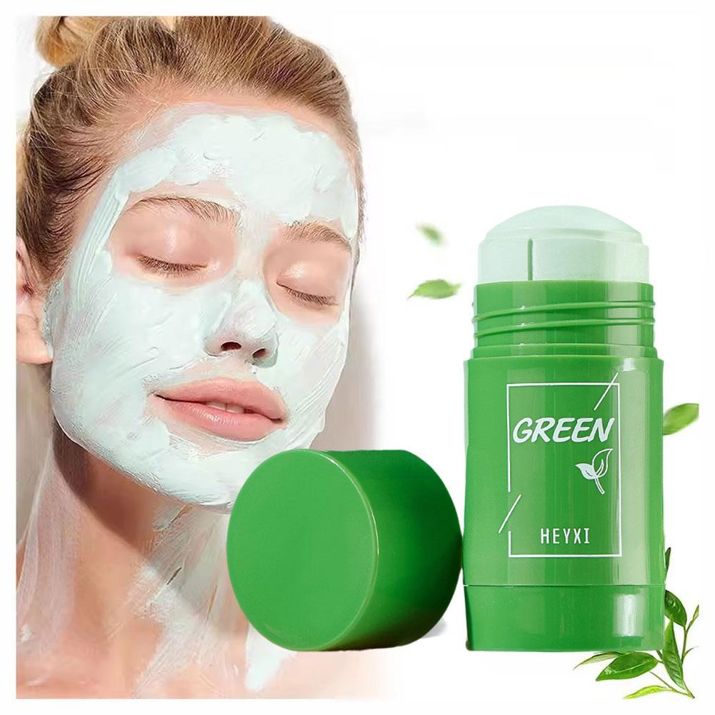 顔用緑茶粘土スティック,1ピース,3ピース,にきび抽出物,フ - Green Tea Cleansing Clay Mask のレビューと価格